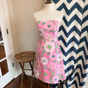 Lilly Pulitzer Hibiscus Pink Scallop Cabana Dress